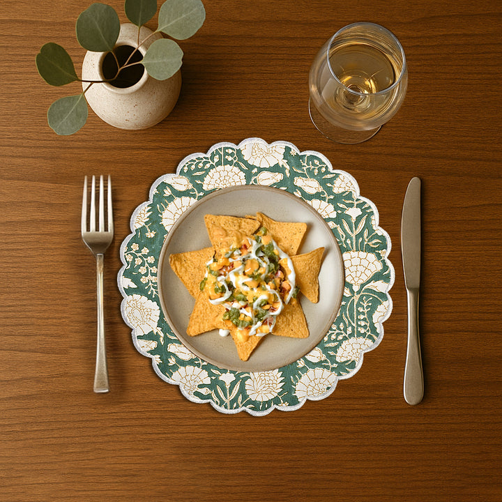 Moss Green Placemats