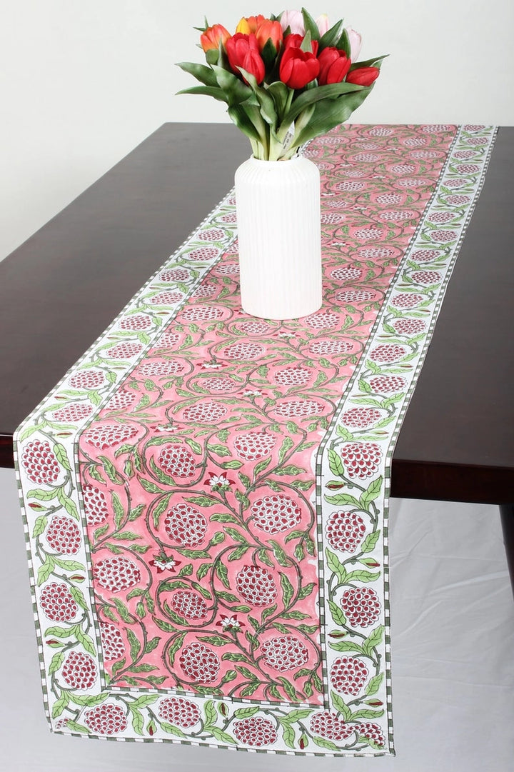 Strawberry Pink Table Runners