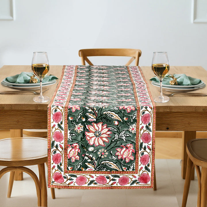 Hunter Green Table Runner