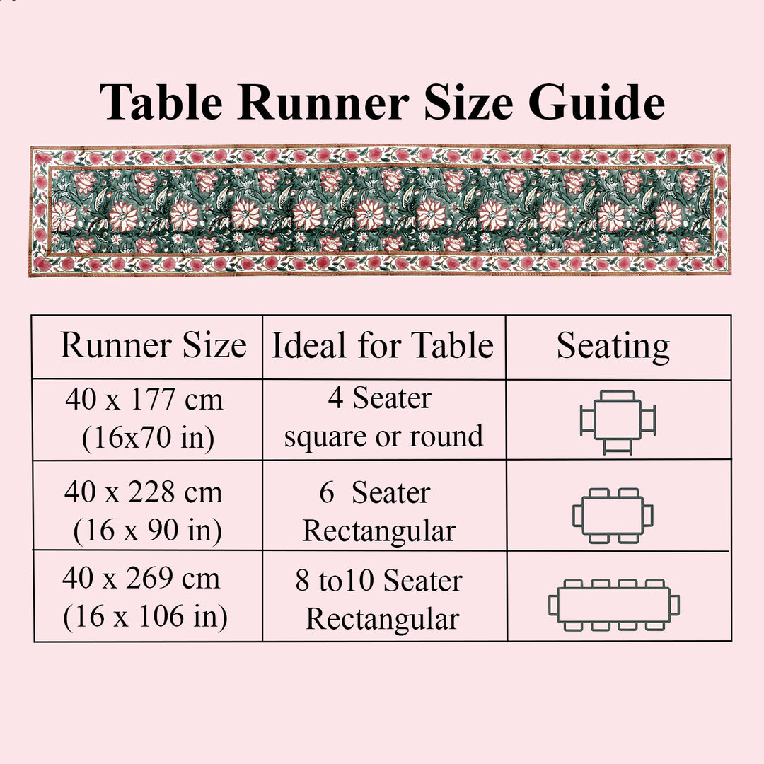 Hunter Green Table Runner