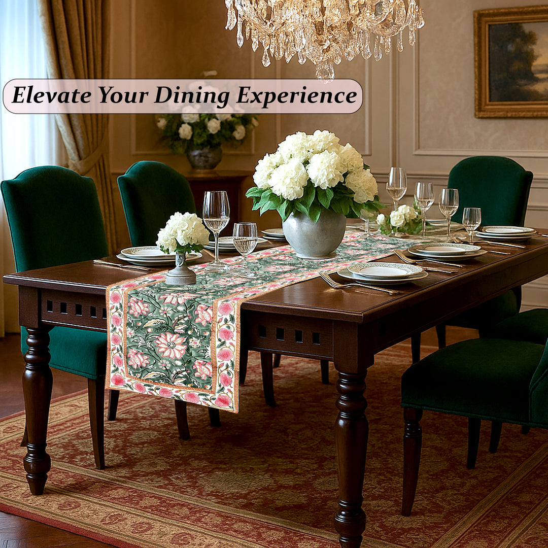 Hunter Green Table Runner