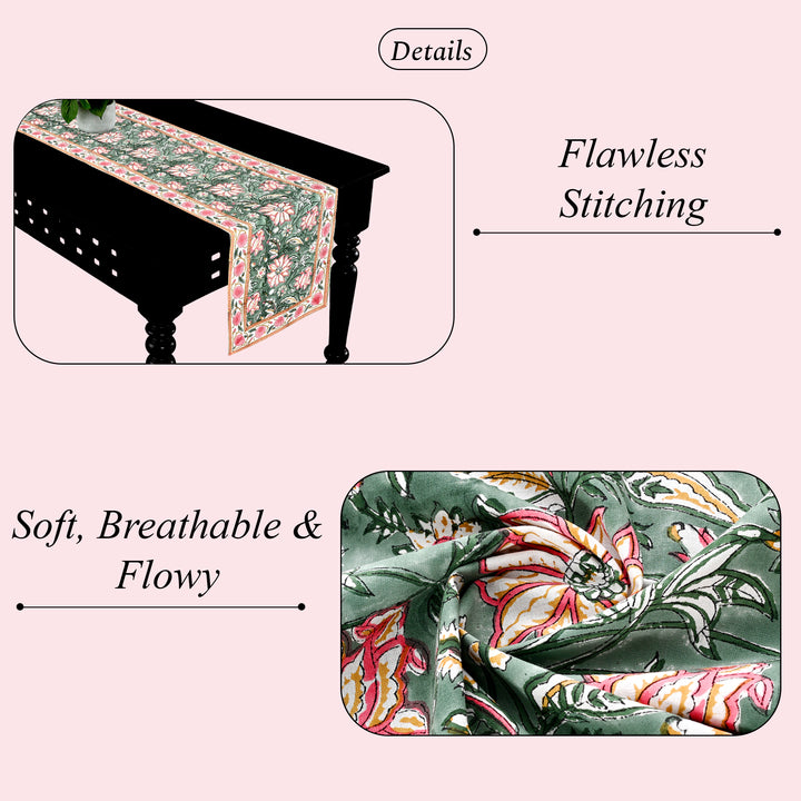 Hunter Green Table Runner