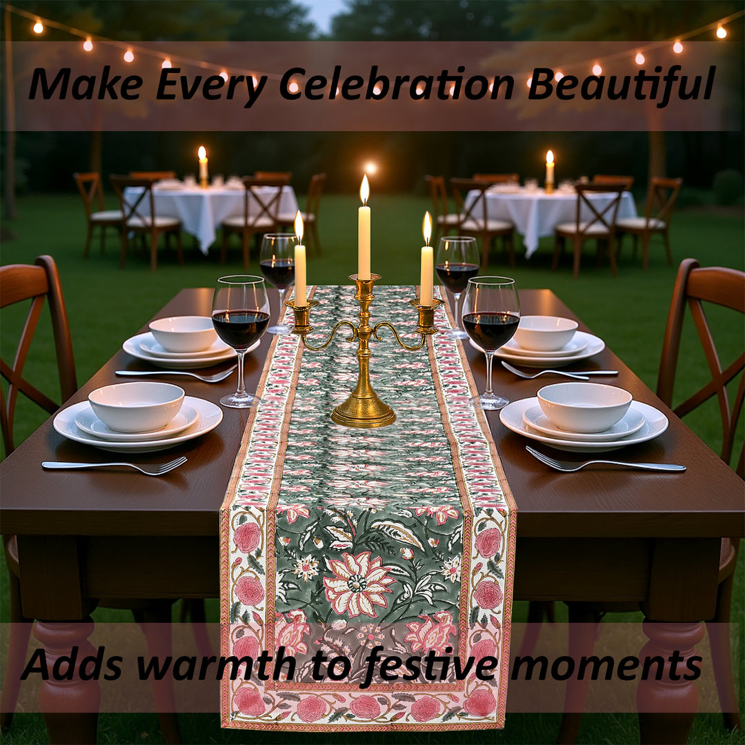 Hunter Green Table Runner