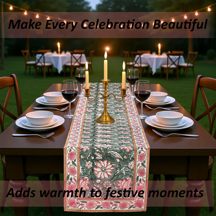 Hunter Green Table Runner