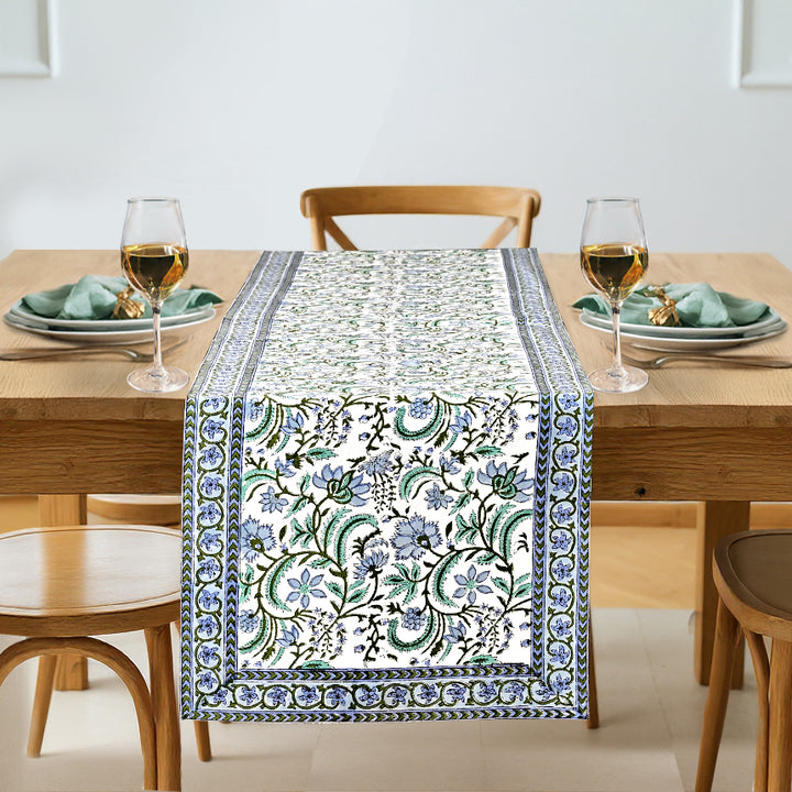 Columbia Blue Table Runner
