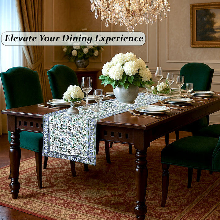 Columbia Blue Table Runner