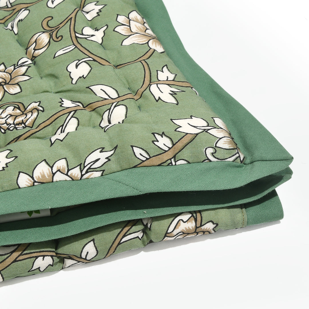 Camouflage Green Cotton Quilt