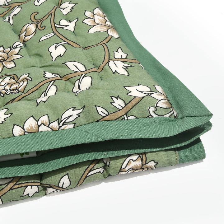 Camouflage Green Cotton Quilt