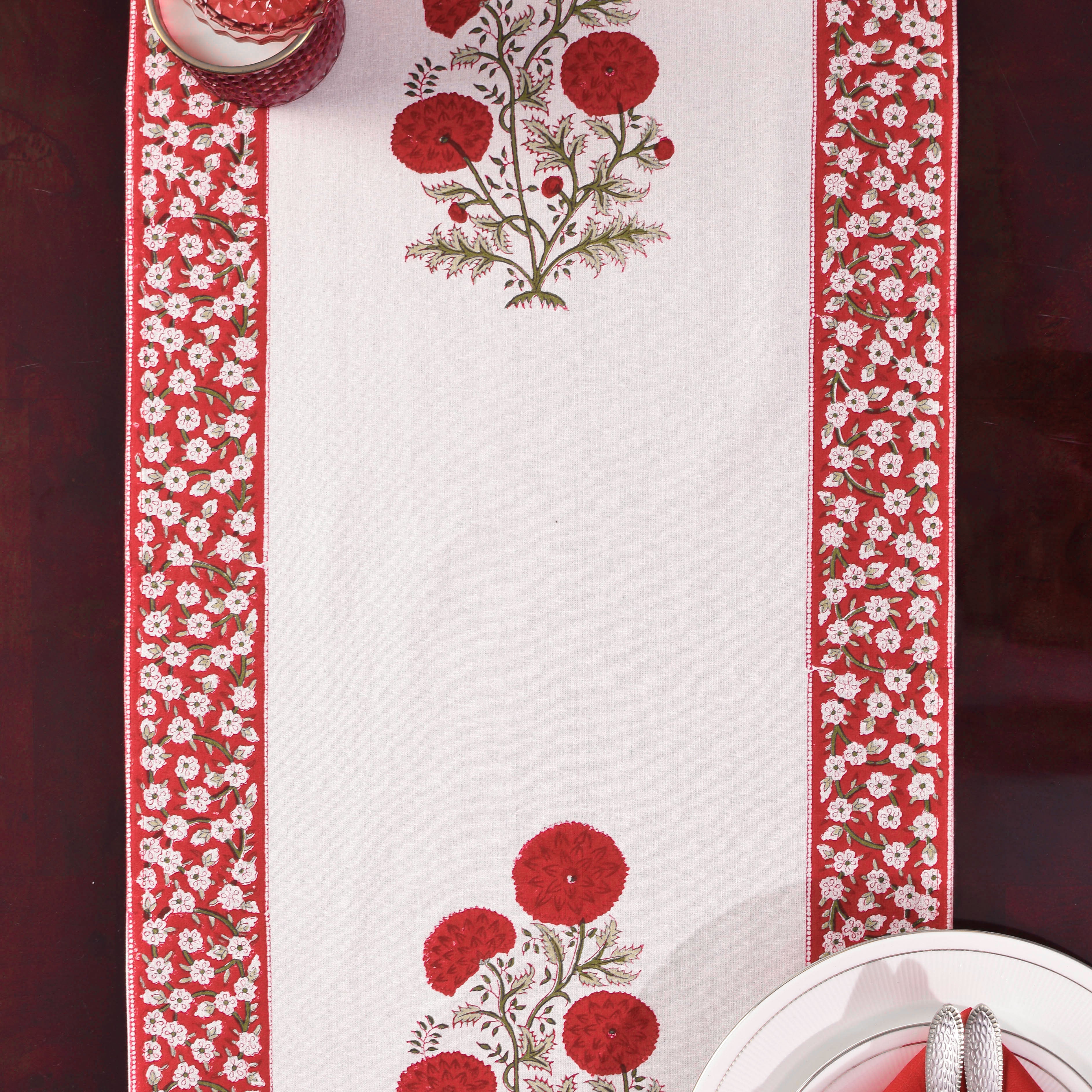 Falun Red Table Runner