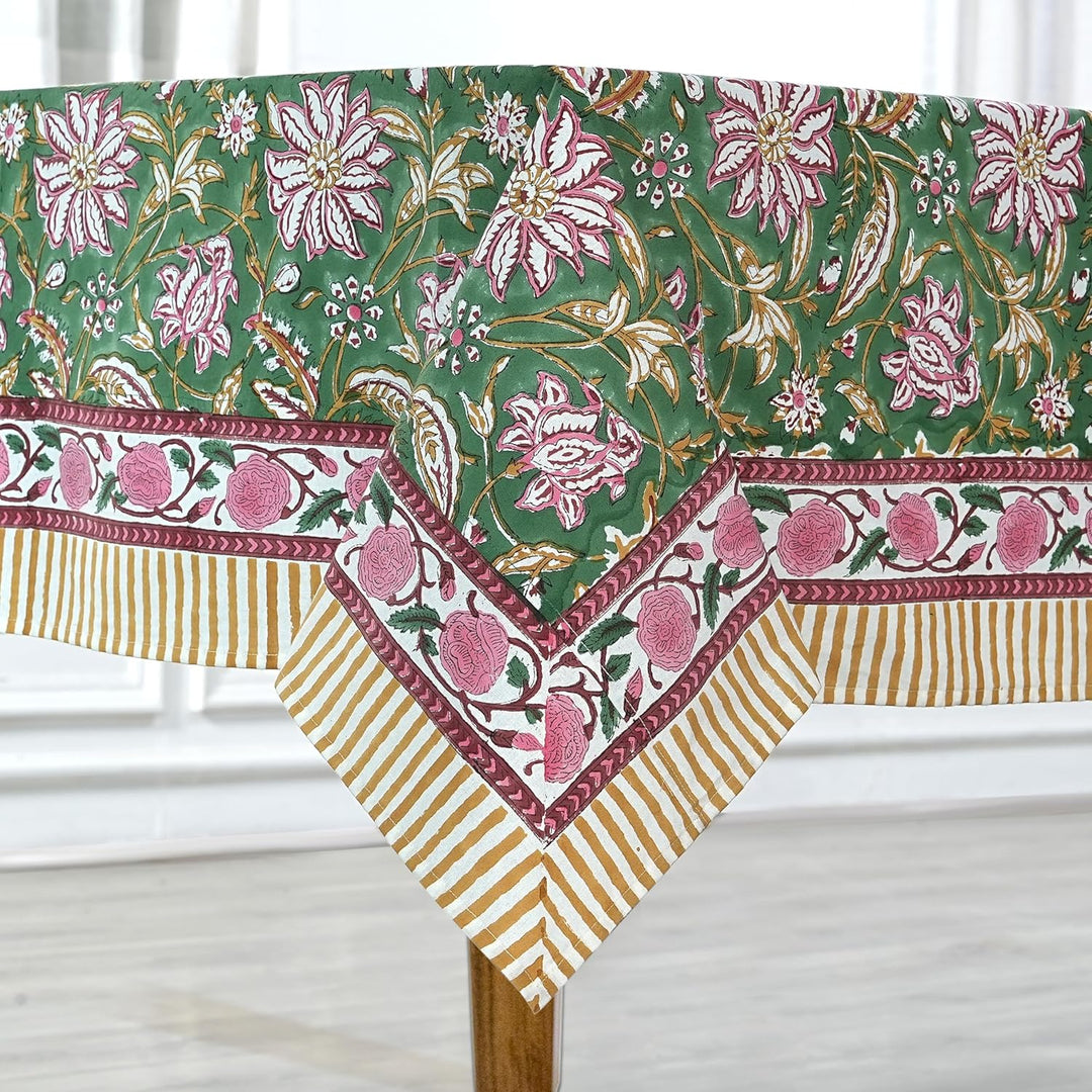 Hunter Green Tablecloth