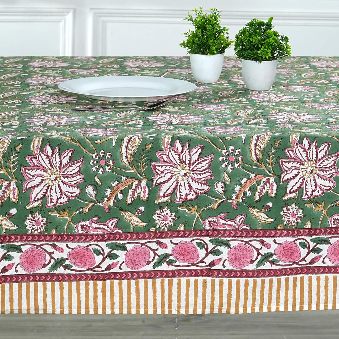 Hunter Green Tablecloth