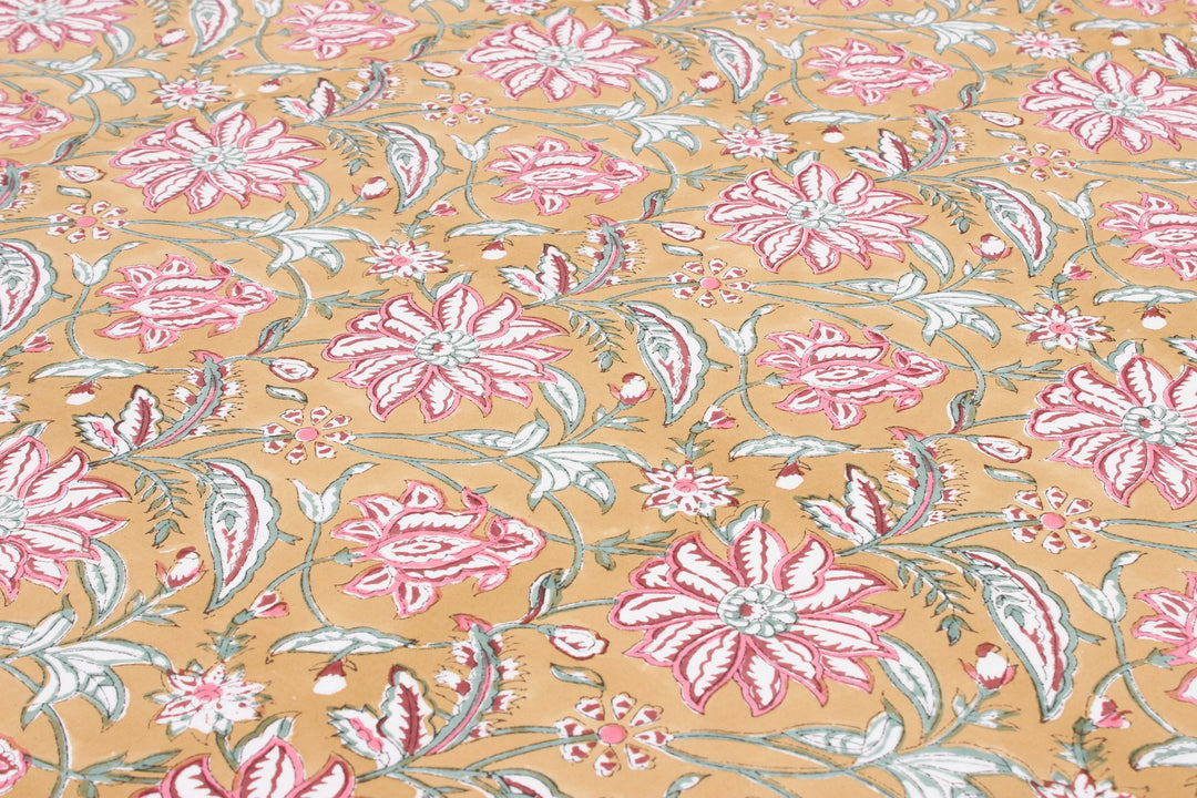 Biscotti Yellow Tablecloth