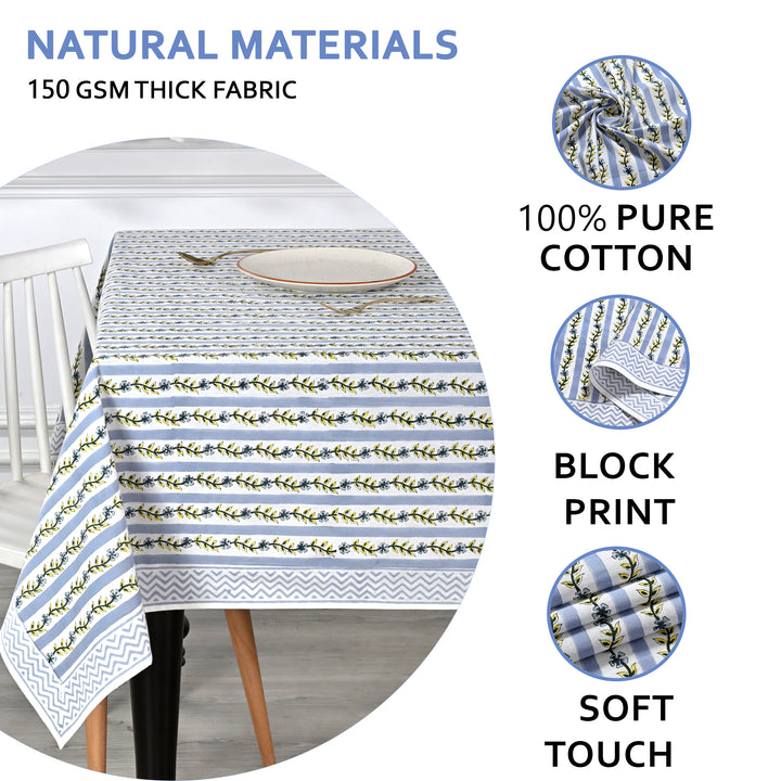 Dolphin Blue Tablecloth Product Image 6