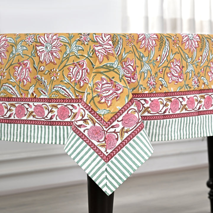 Biscotti Yellow Tablecloth Product Image 1