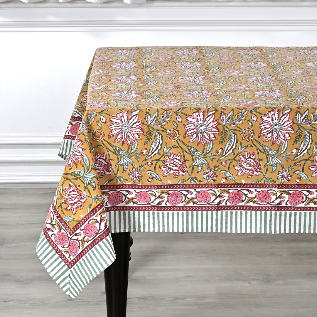 Biscotti Yellow Tablecloth Product Image 4