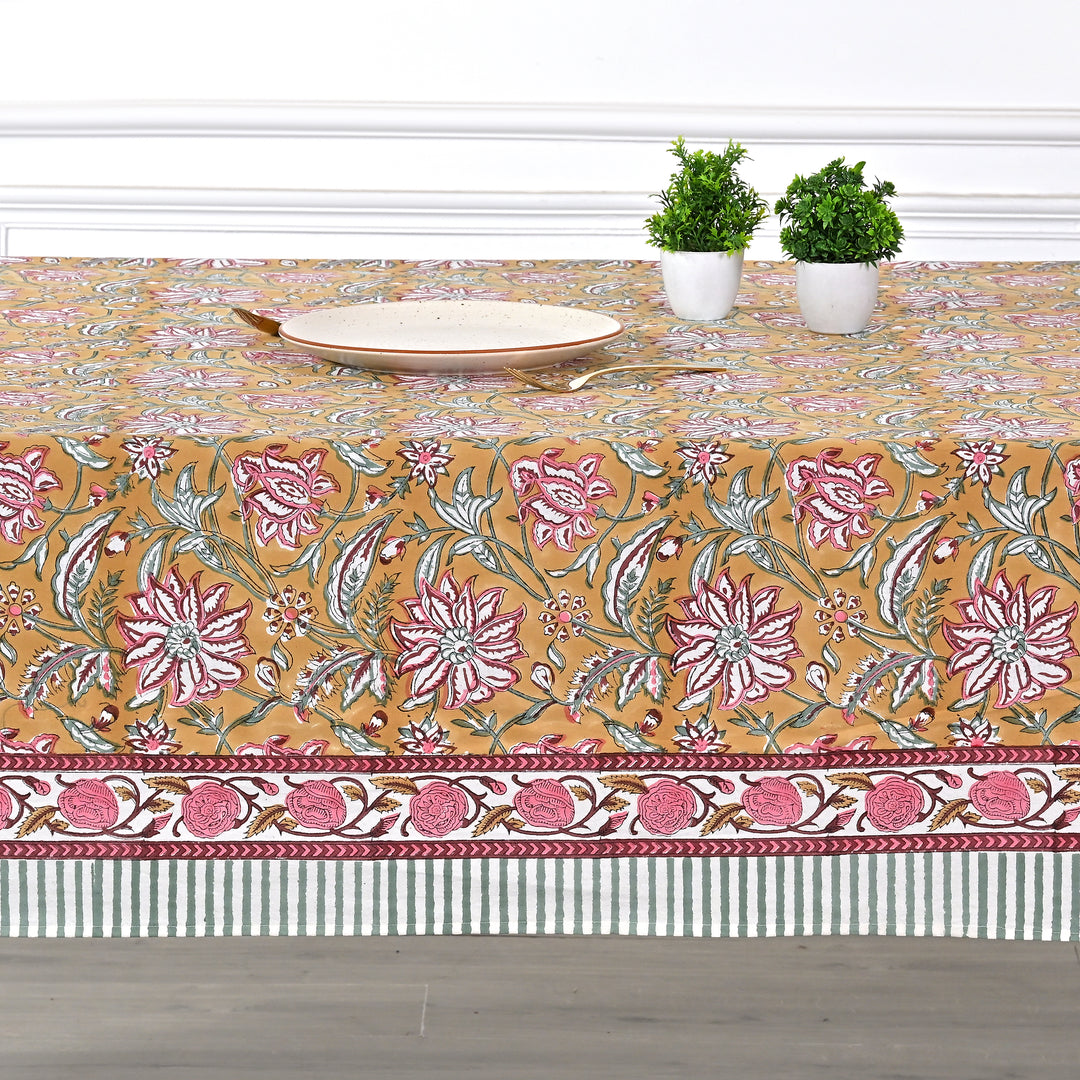 Biscotti Yellow Tablecloth Product Image 2