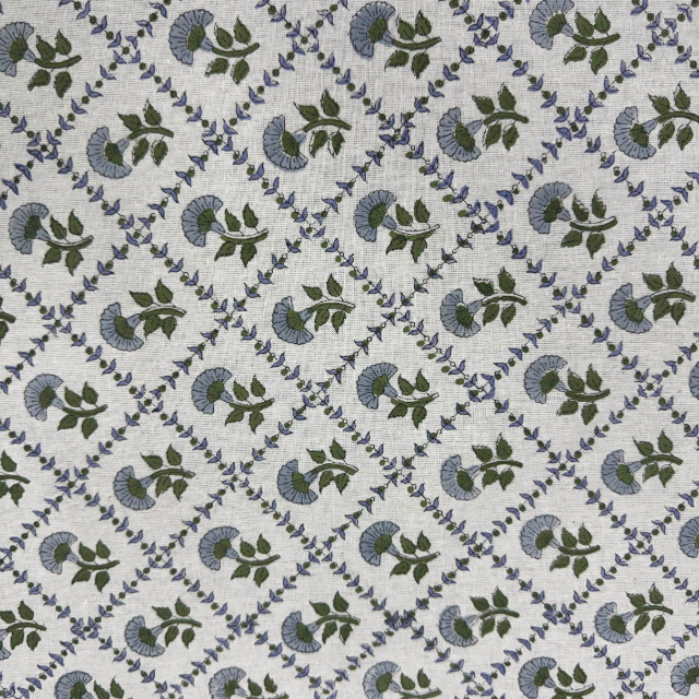 Mughal Steel Blue Tablecloth Product Image 2