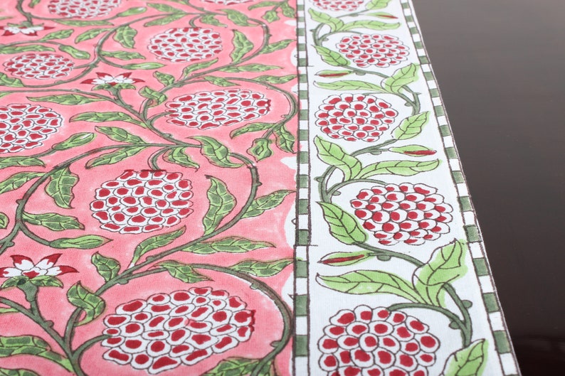 Strawberry Pink Table Runners
