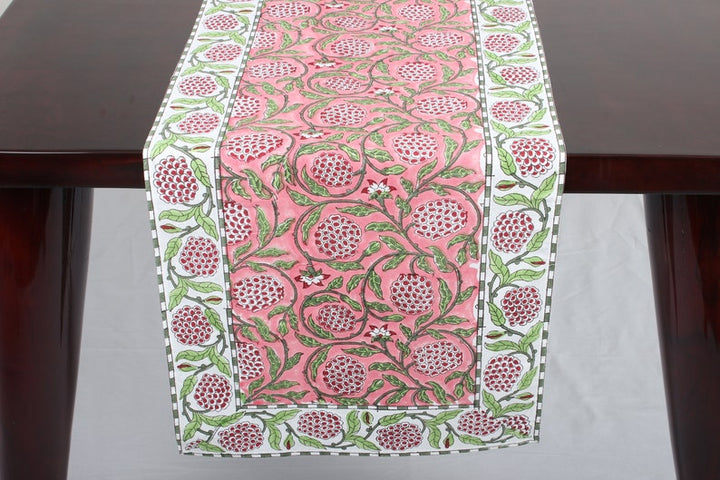 Strawberry Pink Table Runners