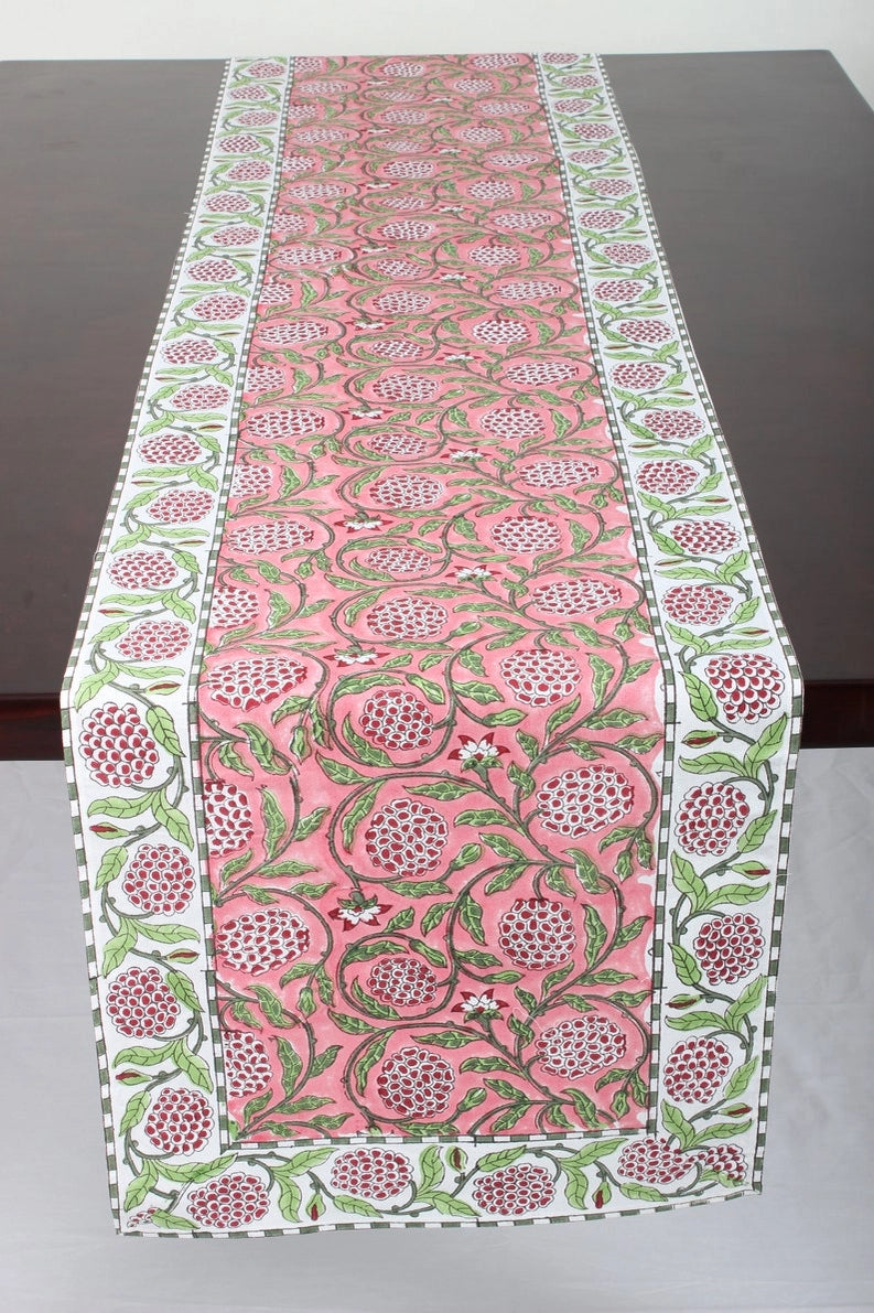 Strawberry Pink Table Runners