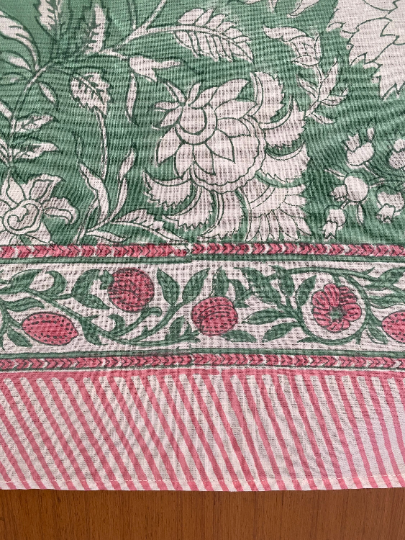 Mint Green Tablecloth