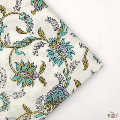 Teal, Pigeon Blue, Olive Green Indian Printed 100% Pure Cotton Cloth Napkins, Wedding Home Party Restaurant 9x9"- Cocktail 20x20"- Dinner