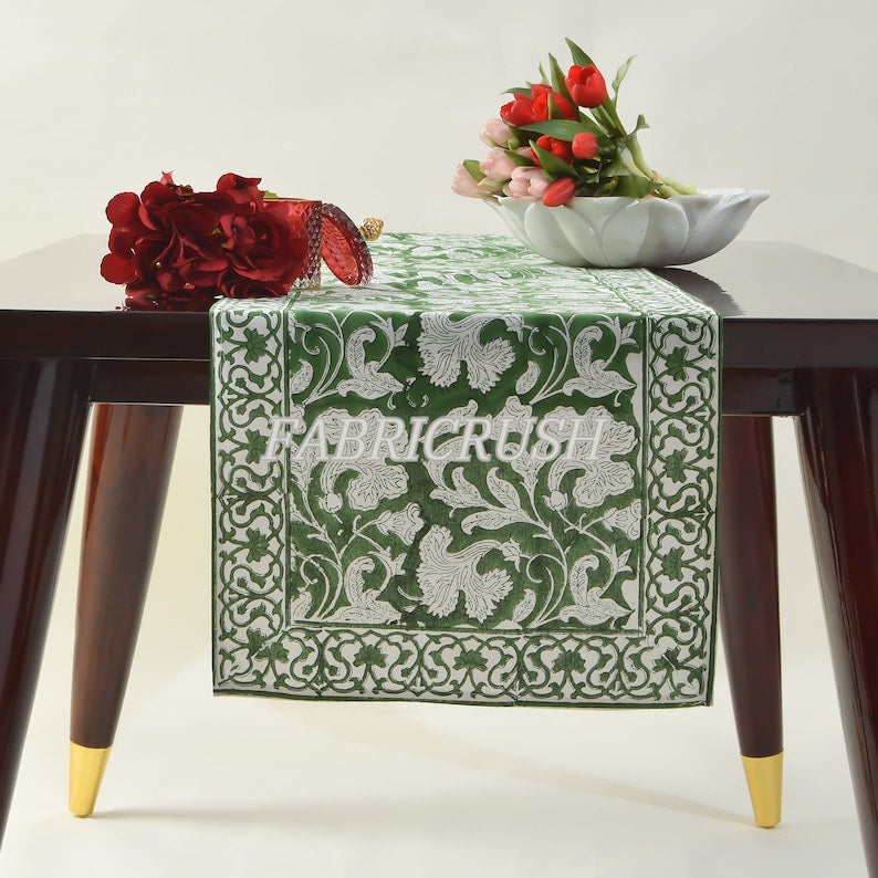 Pantone Artichoke Table Runners