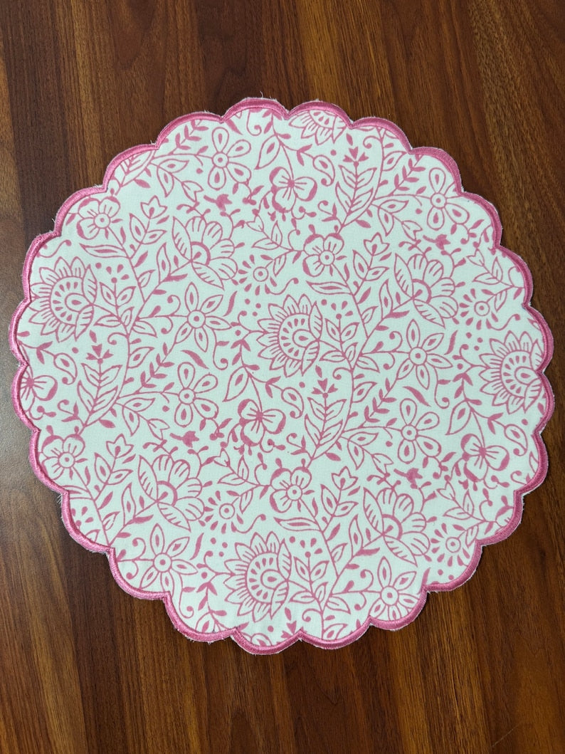 Rose Pink Jal Placemat