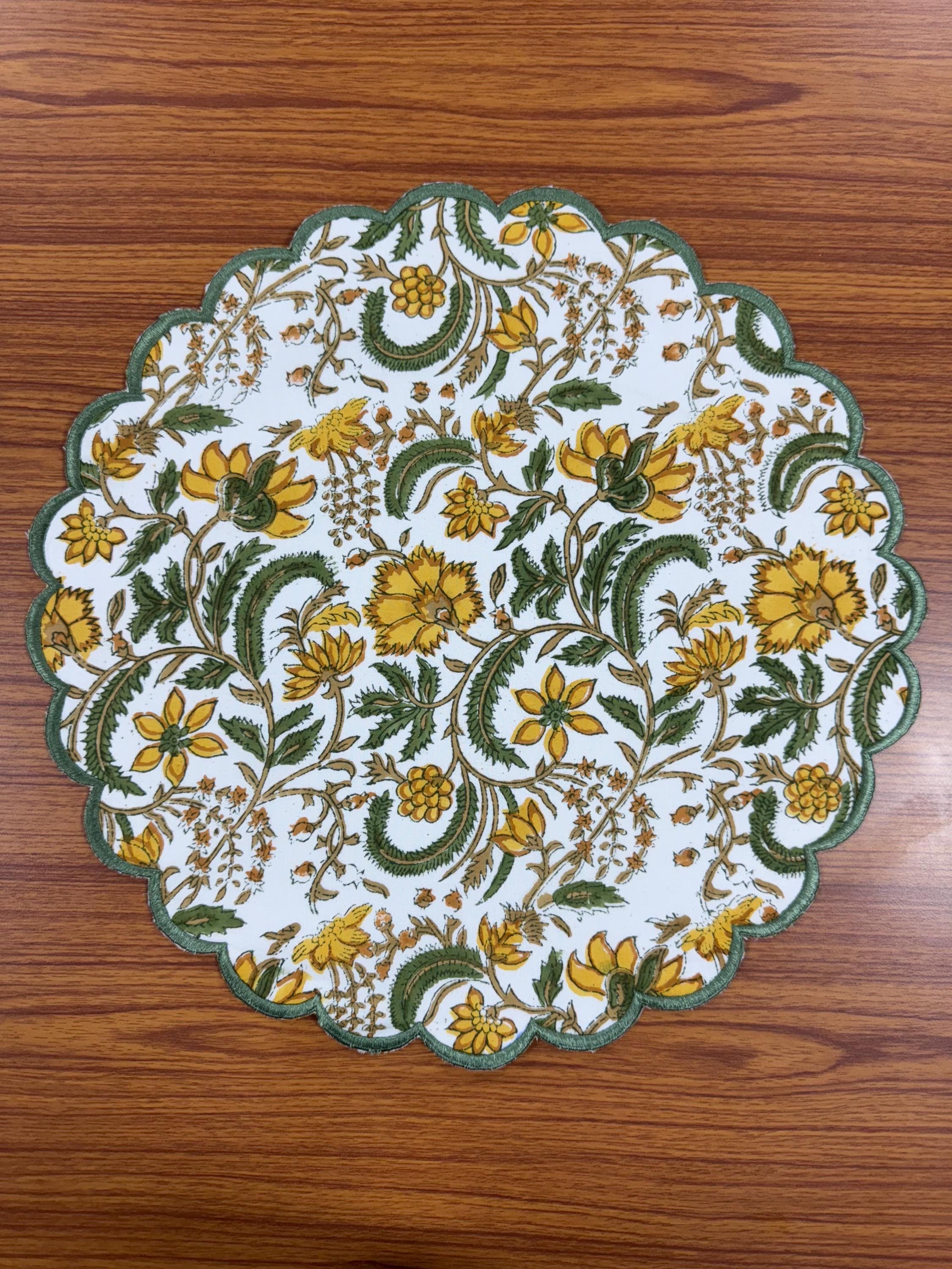 Five Call Golden Placemat
