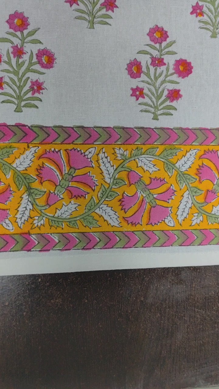Sun Kissed Petals Tablecloth Product Video