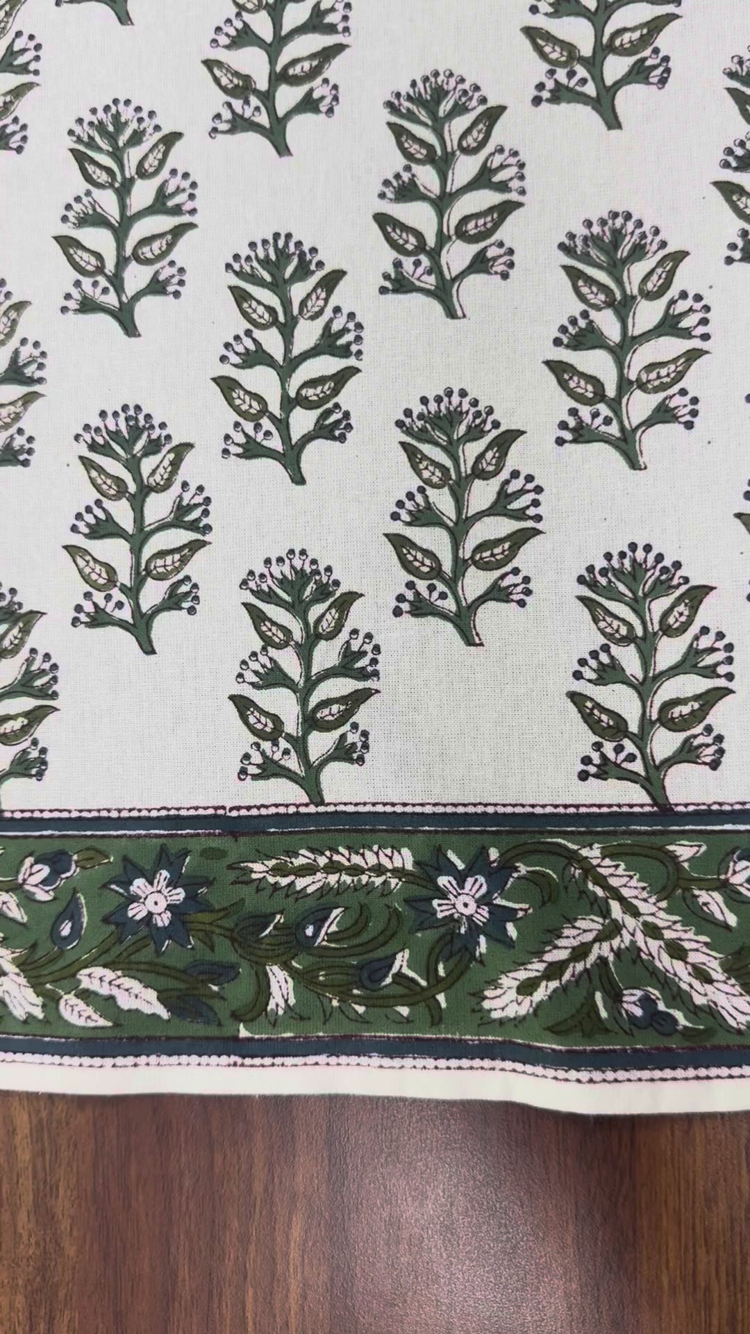 Evergreen Grace Tablecloth Product Video 