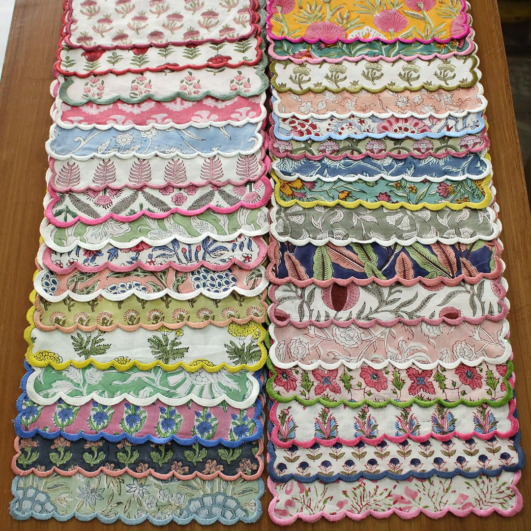 Mix And Match Fabricrush Cloth Napkins 100% Pure Cotton Farmhouse Wedding Dinner Reusable Napkins