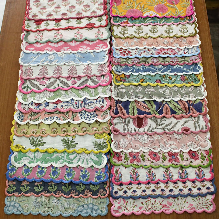 Mix And Match Fabricrush Cloth Napkins 100% Pure Cotton Farmhouse Wedding Dinner Reusable Napkins