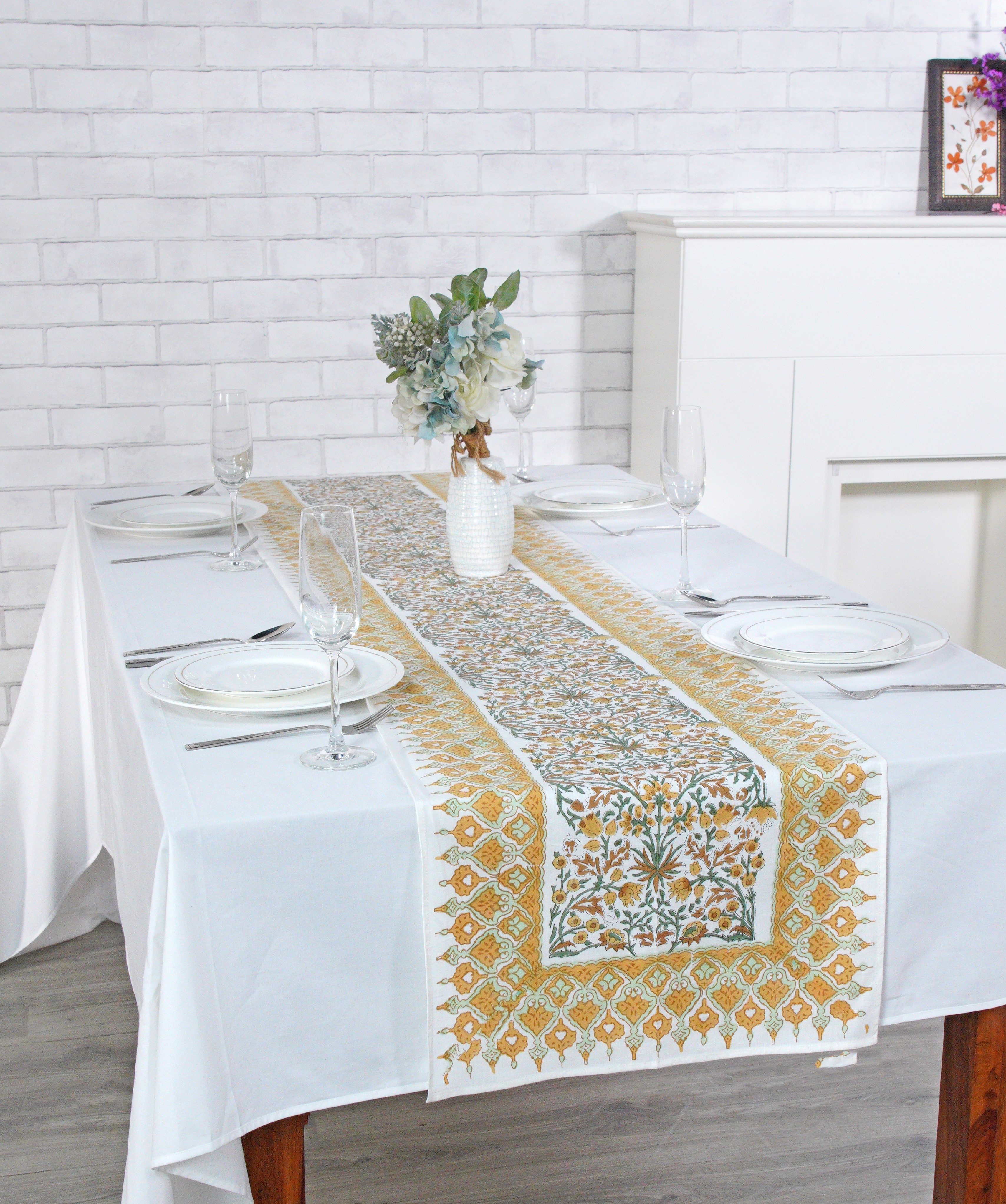 Goldenrod Yellow Table Runners