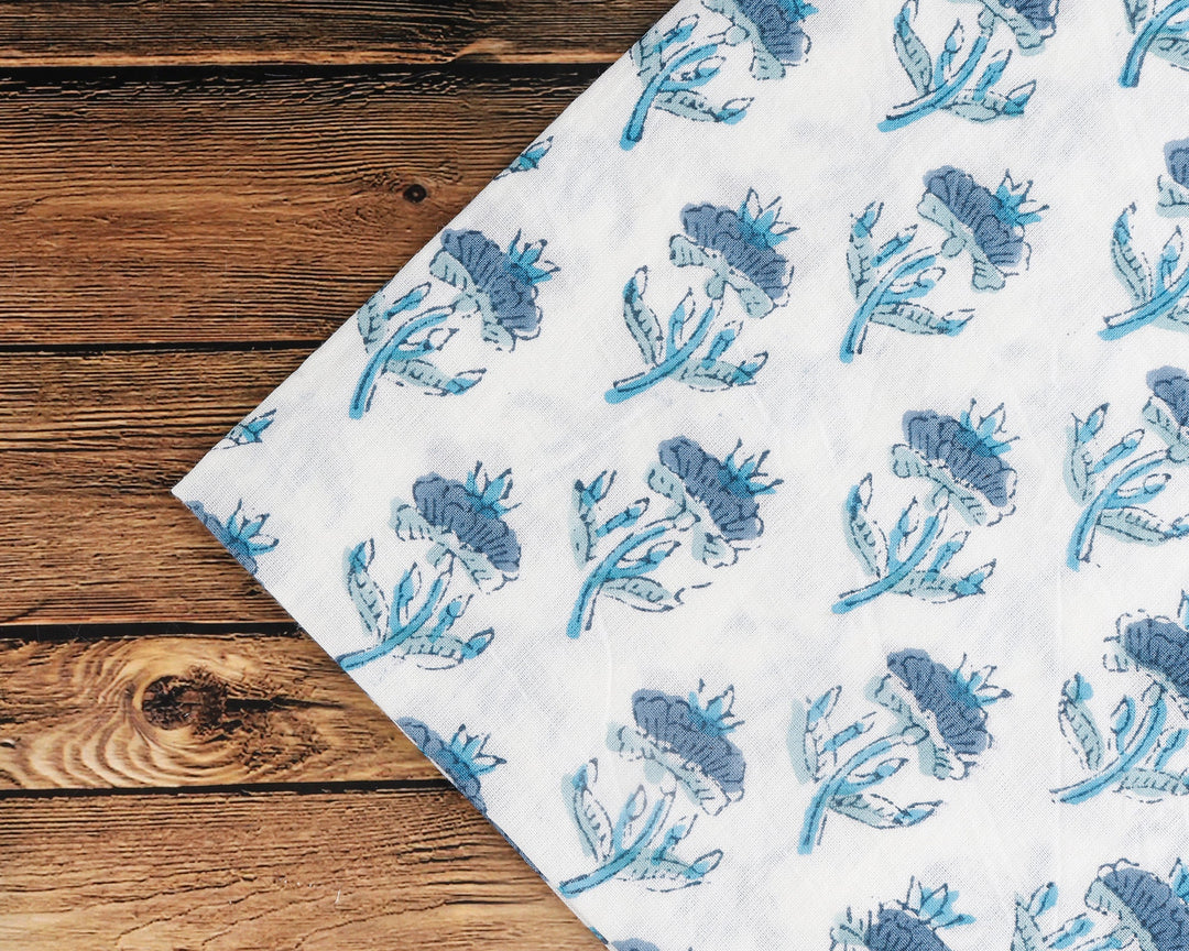 Carolina and Teal Blue Napkins