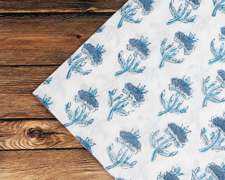 Carolina and Teal Blue Napkins