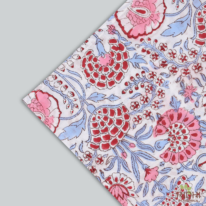 Pigeon Blue, Flamingo Pink Napkins