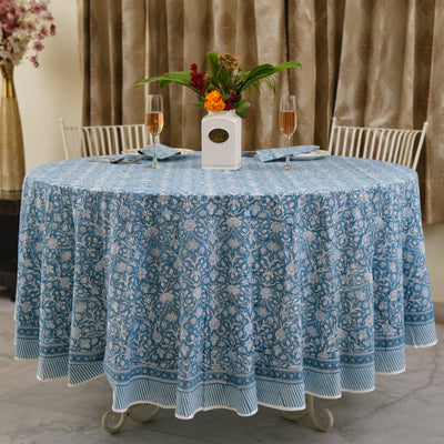 LF table linen Isla Round Table Cover 