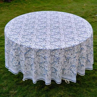 LF table linen Pippa Cotton Tablecloth Table Cover (With Optional Napkins)